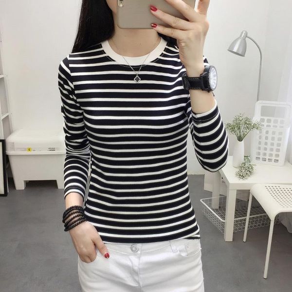 women's t-shirt fall 2021 womens fashion striped long sleeve t shirt korean casual harajuku tunics basic oversized clothing black white
women's t-shirt fall 2021 womens fashion striped long sleeve t shirt korean casual harajuku tunics basic oversized clothing black white