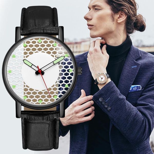 wristwatches men's leather belt watch hollow perspective luminous watches imitation mechanical casual wristwatch, Slivery;brown
wristwatches men's leather belt watch hollow perspective luminous watches imitation mechanical casual wristwatch, Slivery;brown