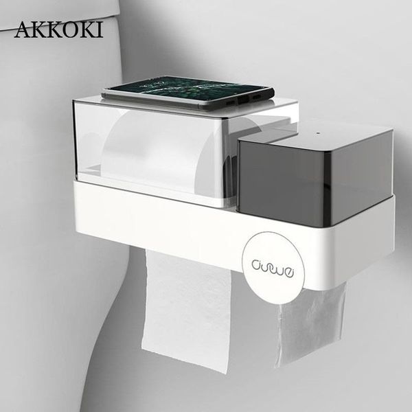 punch-wall-mounted toilet paper holder waterproof wc box storage household goods bathroom accessories set bath accessory
punch-wall-mounted toilet paper holder waterproof wc box storage household goods bathroom accessories set bath accessory