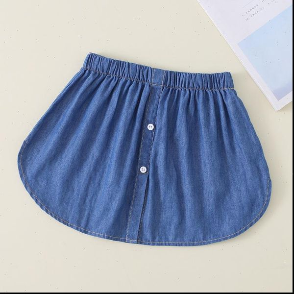 elastic cotton slim waist cardigan womens skirts button half body thin striped mini fake skirt casual short denim detachable false, Black
elastic cotton slim waist cardigan womens skirts button half body thin striped mini fake skirt casual short denim detachable false, Black