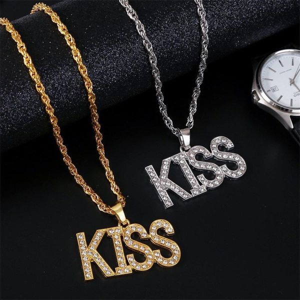 pendant necklaces hip hop letter necklace rock iced out bling gold silver color chains jewelry for women men rapper accessories
pendant necklaces hip hop letter necklace rock iced out bling gold silver color chains jewelry for women men rapper accessories