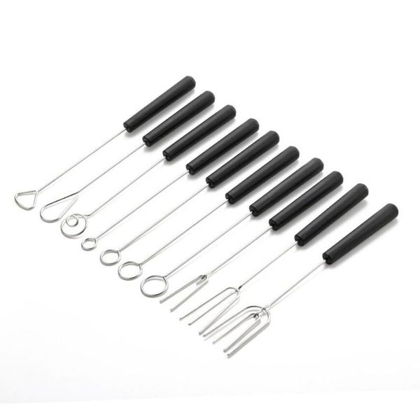 forks 10pcs/set dipping chocolate fork tool pen irregular stainless steel diy bakeware accessories fondant kitchen home cake decor
forks 10pcs/set dipping chocolate fork tool pen irregular stainless steel diy bakeware accessories fondant kitchen home cake decor