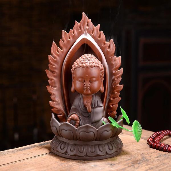 fragrance lamps small buddha backflow incense burner purple sand ceramic handmade censer decorativ ganesha smoke waterfall holder
fragrance lamps small buddha backflow incense burner purple sand ceramic handmade censer decorativ ganesha smoke waterfall holder