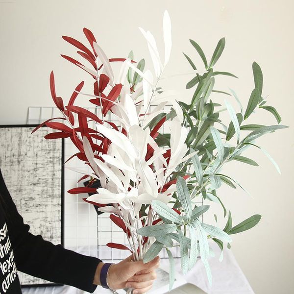 103cm artificial willow leaves plant for wedding decoration plantas artificiales fake living home room decorative flowers & wreaths
103cm artificial willow leaves plant for wedding decoration plantas artificiales fake living home room decorative flowers & wreaths