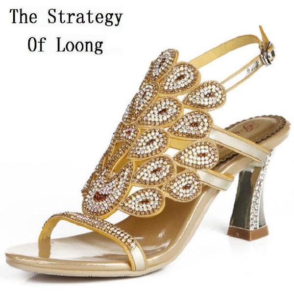 peacock feather rhinestones lady real leather high heels peep toe big size sandals sheepskin women summer shoes 20210713, Black
peacock feather rhinestones lady real leather high heels peep toe big size sandals sheepskin women summer shoes 20210713, Black