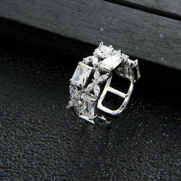 opening adjustment flower personality aaaaa zircon hand decoration independent packing with shape index finger ring, Silver
opening adjustment flower personality aaaaa zircon hand decoration independent packing with shape index finger ring, Silver