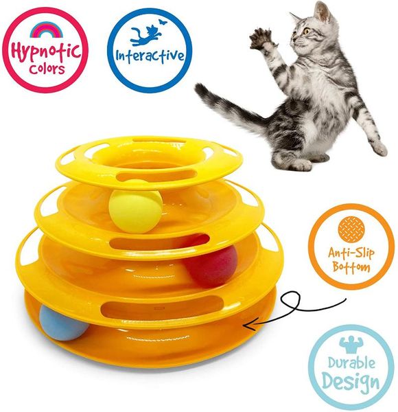 cat toys safer design interactive ball toy tower exerciser game teaser anti-slip active healthy lifestyle suitable for multiple cats
cat toys safer design interactive ball toy tower exerciser game teaser anti-slip active healthy lifestyle suitable for multiple cats