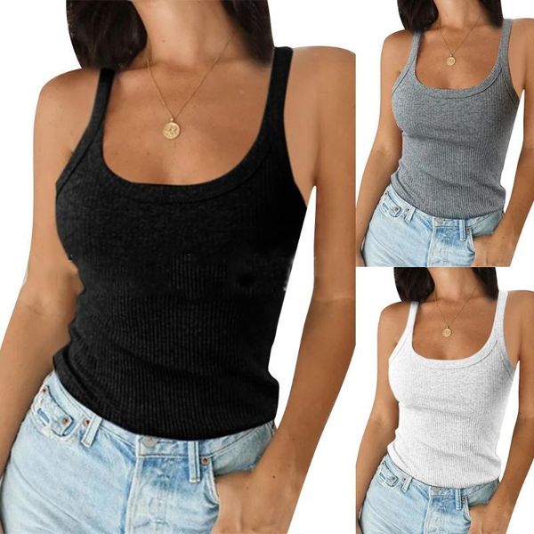 women's tanks & camis women summer casual tank female daily round neck camisole waistcoat ladies sleeveless slim vest black tee d30, White
women's tanks & camis women summer casual tank female daily round neck camisole waistcoat ladies sleeveless slim vest black tee d30, White