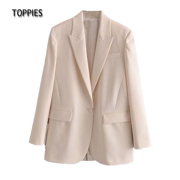 ies spring woman blazers casual single button suit jacket solid color notched collar female jacket 210412, White;black
ies spring woman blazers casual single button suit jacket solid color notched collar female jacket 210412, White;black