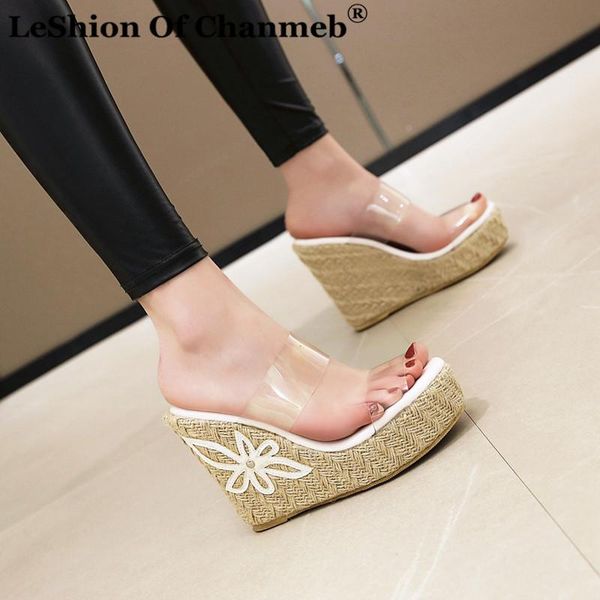 slippers elegant clear pvc sandals women ladies high wedges heels platforms woman platformed wedge shoes size 33-48 sandalias, Black
slippers elegant clear pvc sandals women ladies high wedges heels platforms woman platformed wedge shoes size 33-48 sandalias, Black