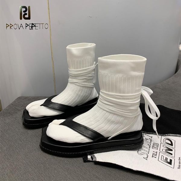 boots autumn winter flat-bottomed lace-up short split toe flip-toe stretch socks trotters shoes fashion zapatos de mujer, Black
boots autumn winter flat-bottomed lace-up short split toe flip-toe stretch socks trotters shoes fashion zapatos de mujer, Black