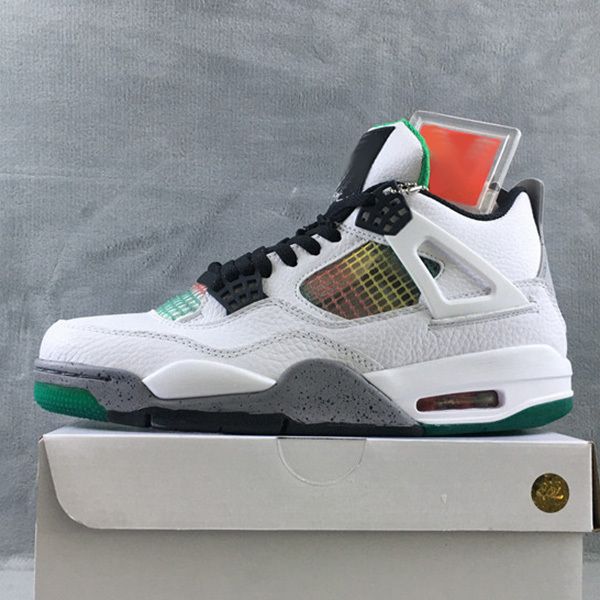 lucid green jumpman 4 4s fashion shoe mens basketball shoespf71zslf