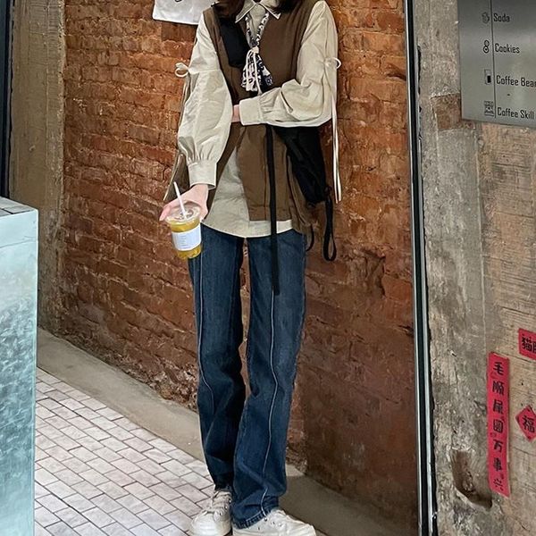 women's jeans autumn women high waist blue street retro bottoms full length clothing long pants boyfriend washed quality 2021
women's jeans autumn women high waist blue street retro bottoms full length clothing long pants boyfriend washed quality 2021