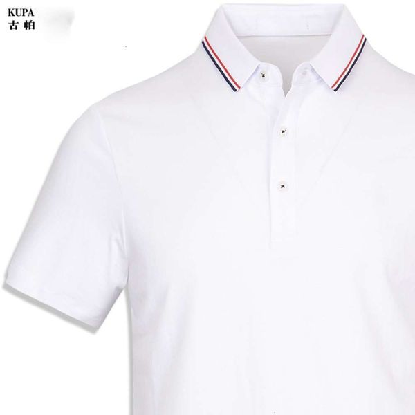 summer men's t shirt cotton lapel sleeve half casual clothes designer polos, White;black
summer men's t shirt cotton lapel sleeve half casual clothes designer polos, White;black