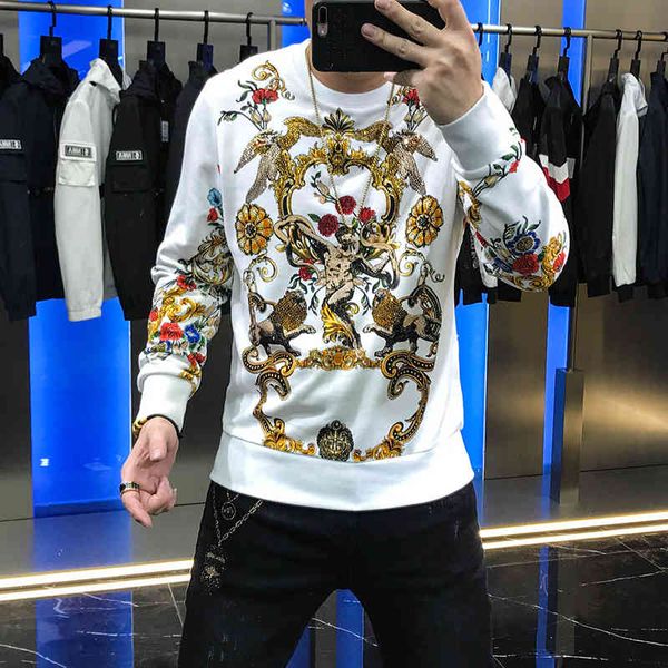 hoodies european fashion station heavy digital rocket industry drill right around the skinny neck long-sleeve shirt, Black
hoodies european fashion station heavy digital rocket industry drill right around the skinny neck long-sleeve shirt, Black