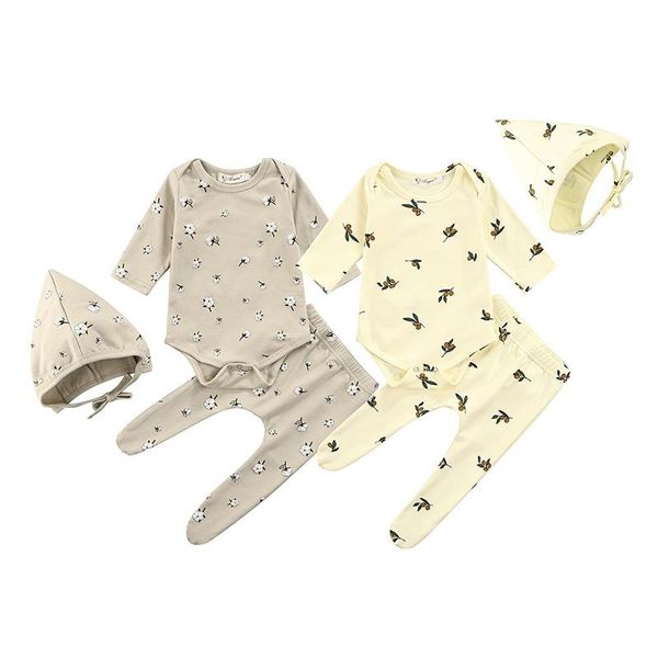 clothing sets 3pcs born baby boys girls spring fall soft clothes sets, toddler floral print long sleeve romper + pants hat, 0-24 months, White
clothing sets 3pcs born baby boys girls spring fall soft clothes sets, toddler floral print long sleeve romper + pants hat, 0-24 months, White
