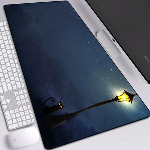 mouse pads & wrist rests cat night light mice simple black pad deskdustproof printed custom with sewn edges 90x40cm desk mat
mouse pads & wrist rests cat night light mice simple black pad deskdustproof printed custom with sewn edges 90x40cm desk mat