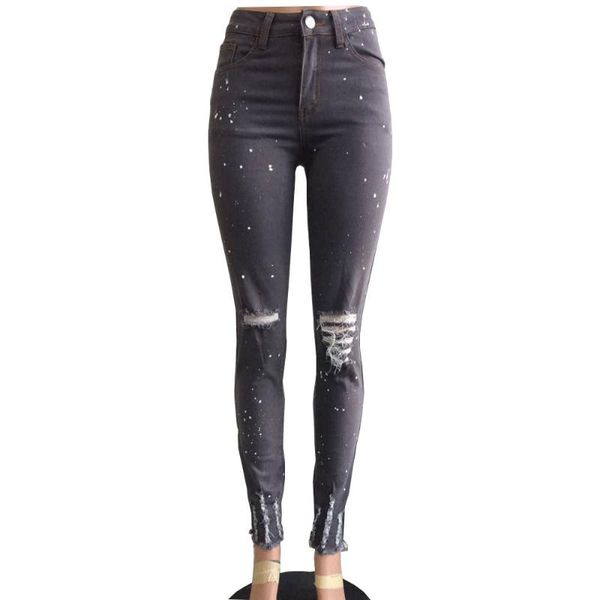 women's jeans ladies fashion khaki denim trousers women low waist elastic slim pencil cropped pants casual clothing, Blue
women's jeans ladies fashion khaki denim trousers women low waist elastic slim pencil cropped pants casual clothing, Blue