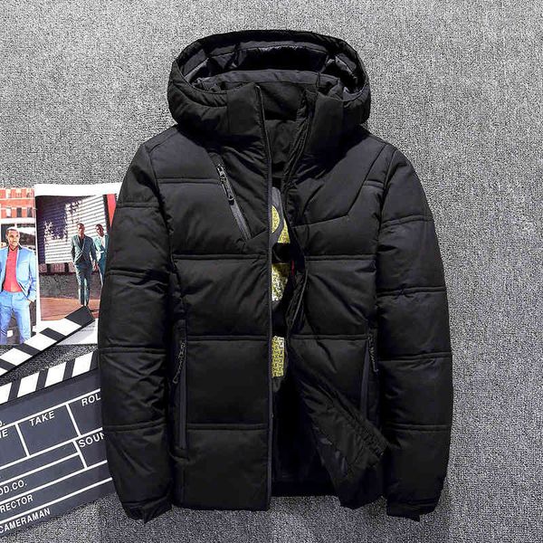 winter hooded duck down jackets mens warm thick quality coats male overcoat parkas man puffer casual, Black
winter hooded duck down jackets mens warm thick quality coats male overcoat parkas man puffer casual, Black