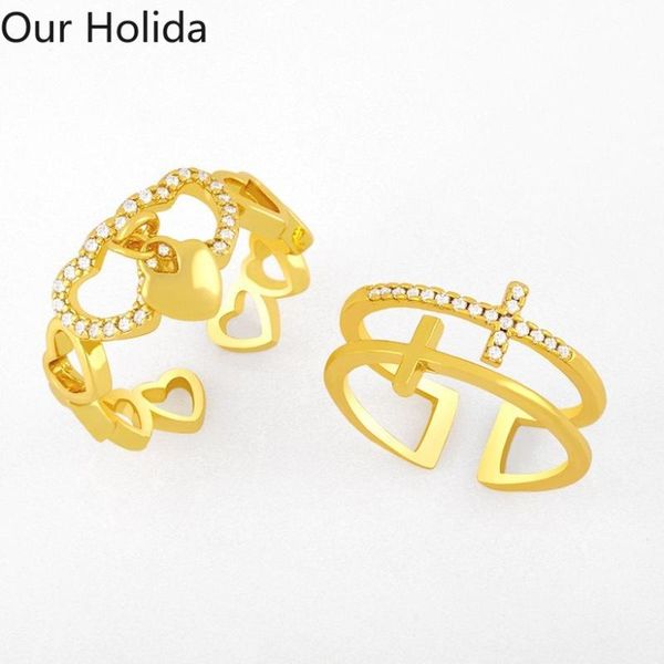 wedding rings wholesale luxury jewelry ring fashion design geometric love diamond double cross gift for women, Slivery;golden
wedding rings wholesale luxury jewelry ring fashion design geometric love diamond double cross gift for women, Slivery;golden