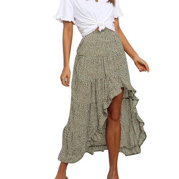 skirts cotton high waist midi skirt women 2021 spring and summer fashion printed elastic irregular ruffled women's, Black
skirts cotton high waist midi skirt women 2021 spring and summer fashion printed elastic irregular ruffled women's, Black