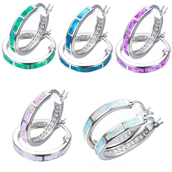 hoop & huggie 5 colors silver color large circle colorful opal inlaid white crystal rhinestone zircon earrings for women party jewelry, Golden;silver
hoop & huggie 5 colors silver color large circle colorful opal inlaid white crystal rhinestone zircon earrings for women party jewelry, Golden;silver