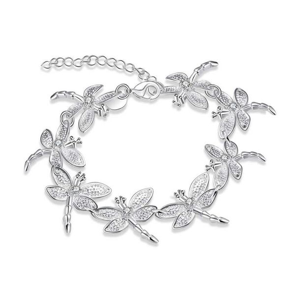 charm bracelets 925 sliver fashion jewelry whole dragonfly bracelet for female beautiful gift romantic delicate present, Golden;silver
charm bracelets 925 sliver fashion jewelry whole dragonfly bracelet for female beautiful gift romantic delicate present, Golden;silver