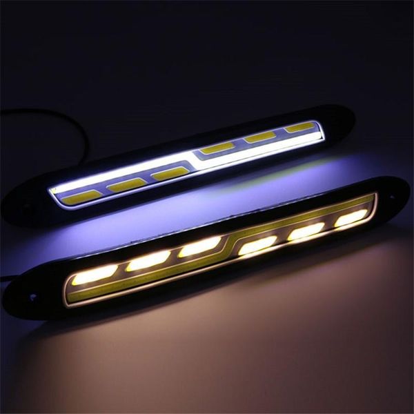 emergency lights white/amber daytime running light 26cm 2pcs bumper strip car drl driving
emergency lights white/amber daytime running light 26cm 2pcs bumper strip car drl driving