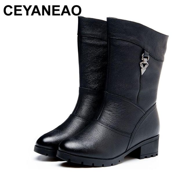 boots ceyaneao woman women ladies mother genuine leather shoes mid-calf zip winter warm plush fur bling plus size 43, Black
boots ceyaneao woman women ladies mother genuine leather shoes mid-calf zip winter warm plush fur bling plus size 43, Black