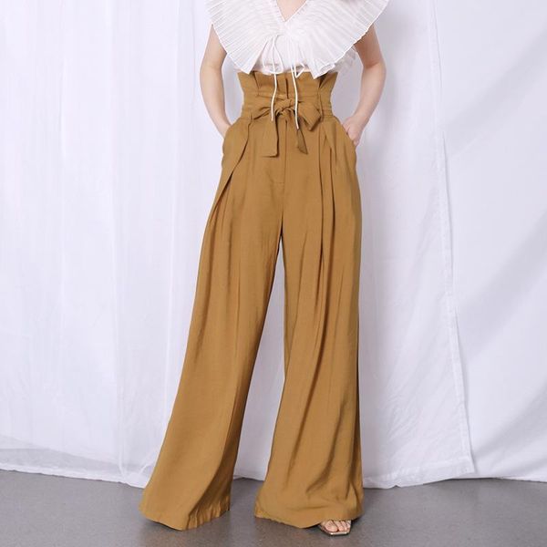 women's pants & capris tunic patchwork casual loose women full length high waist ruffle pleated wide leg pant female clothes fashion, Black;white
women's pants & capris tunic patchwork casual loose women full length high waist ruffle pleated wide leg pant female clothes fashion, Black;white