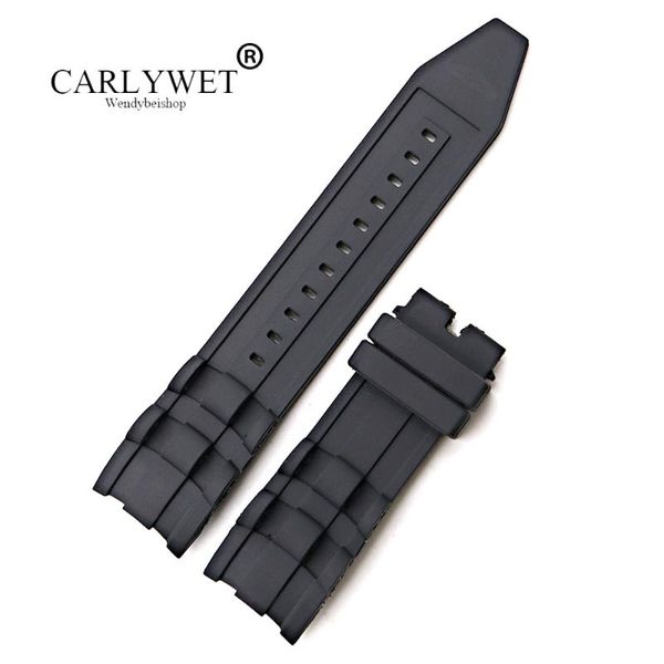 watch bands carlywet 26mm wholesale black waterproof silicone rubber replacement band belt strap, Black;brown
watch bands carlywet 26mm wholesale black waterproof silicone rubber replacement band belt strap, Black;brown