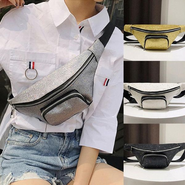 style women waist packs fashion solid glitter fanny pack belt zipper bag bum pouch travel bags
style women waist packs fashion solid glitter fanny pack belt zipper bag bum pouch travel bags
