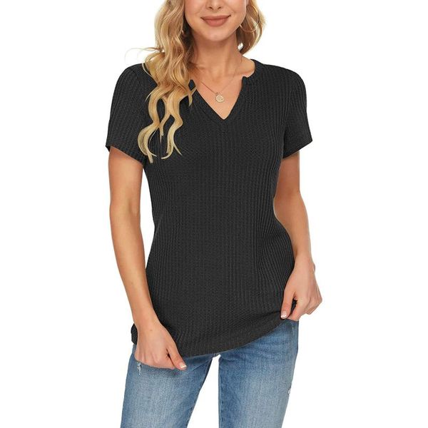 women summer casual t shirts short sleeve fashion solid color loose v-neck clothes t-shirt camisetas #t2g women's, White
women summer casual t shirts short sleeve fashion solid color loose v-neck clothes t-shirt camisetas #t2g women's, White