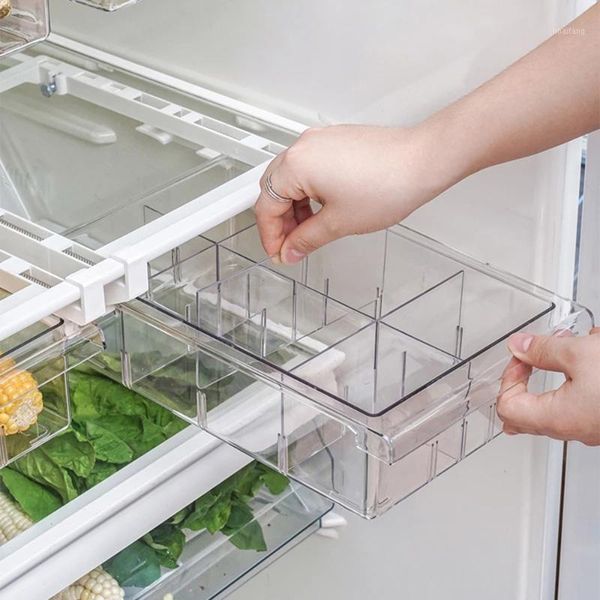 storage bottles & jars fridge drawer organizer transparent pull out pet refrigerator box retractable type with divided sections
storage bottles & jars fridge drawer organizer transparent pull out pet refrigerator box retractable type with divided sections