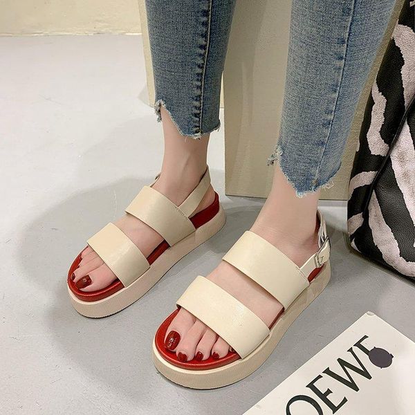sandals platform women shoes thick sole buckle summer fashion mixed colors open toe zapatos mujer, Black
sandals platform women shoes thick sole buckle summer fashion mixed colors open toe zapatos mujer, Black