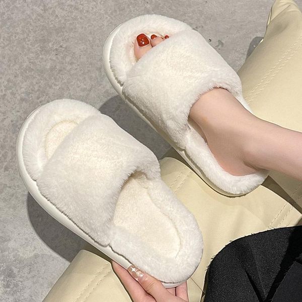 slippers 2021 winter women's thick soft fur furry for home platform shoes indoor house warm cotton, Black
slippers 2021 winter women's thick soft fur furry for home platform shoes indoor house warm cotton, Black
