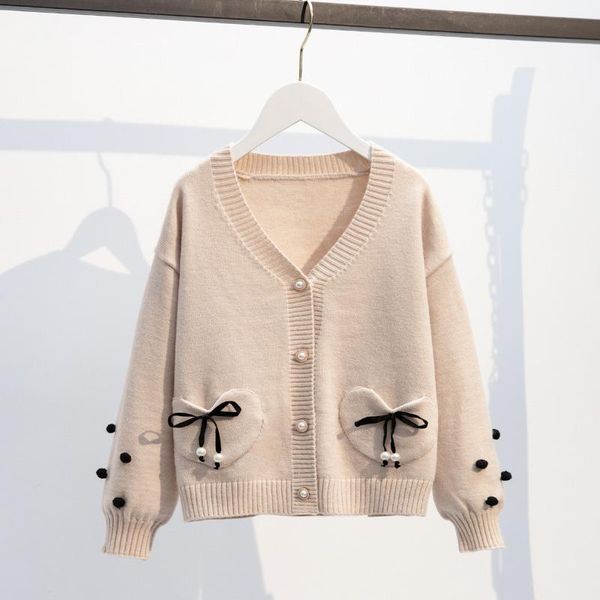 pullover girls sweater autumn children's knitted cardigan coat foreign style kids treasure middle and large knitwear clothes, Blue
pullover girls sweater autumn children's knitted cardigan coat foreign style kids treasure middle and large knitwear clothes, Blue