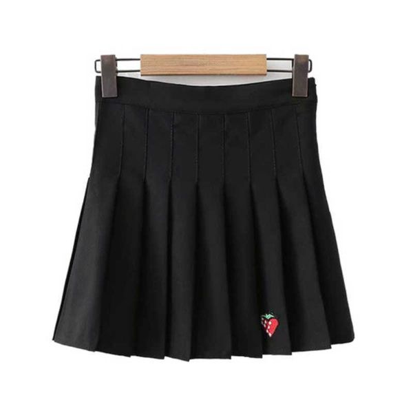 merry pretty skirts women high waist mini denim strawberry cute pleated harajuku japanese school uniform girl 210526, Black
merry pretty skirts women high waist mini denim strawberry cute pleated harajuku japanese school uniform girl 210526, Black