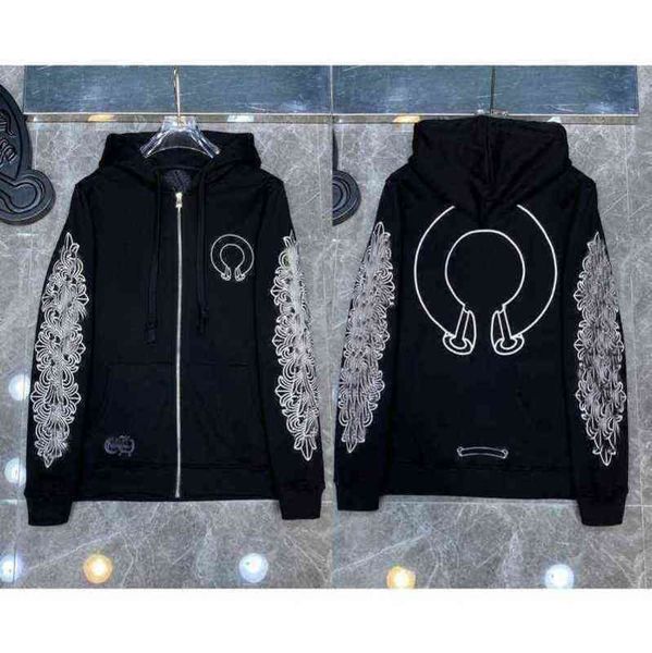 mens luxury classic zipper fashion ch sweatshirts hoodies designer horseshoe sanskrit cross print pullover hooded sweater woman loose jackts, Black
mens luxury classic zipper fashion ch sweatshirts hoodies designer horseshoe sanskrit cross print pullover hooded sweater woman loose jackts, Black