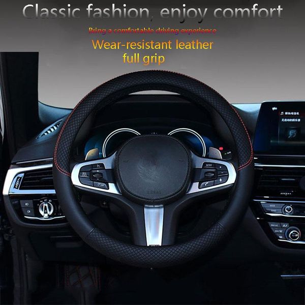 steering wheel covers car cover non-slip handle interior decoration leather protective accessories
steering wheel covers car cover non-slip handle interior decoration leather protective accessories