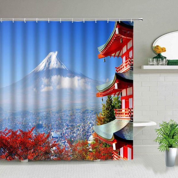 shower curtains japanese mount fuji scenery building landscape cherry flowers bathroom curtain set waterproof fabric with hooks
shower curtains japanese mount fuji scenery building landscape cherry flowers bathroom curtain set waterproof fabric with hooks