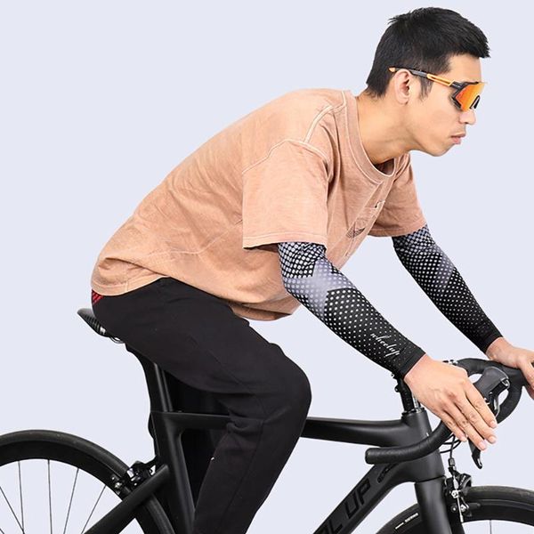 ice fabric runnling camping arm warmers basketball sleeve running cycling sleeves summer sports safety gear elbow & knee pads, Black;gray
ice fabric runnling camping arm warmers basketball sleeve running cycling sleeves summer sports safety gear elbow & knee pads, Black;gray
