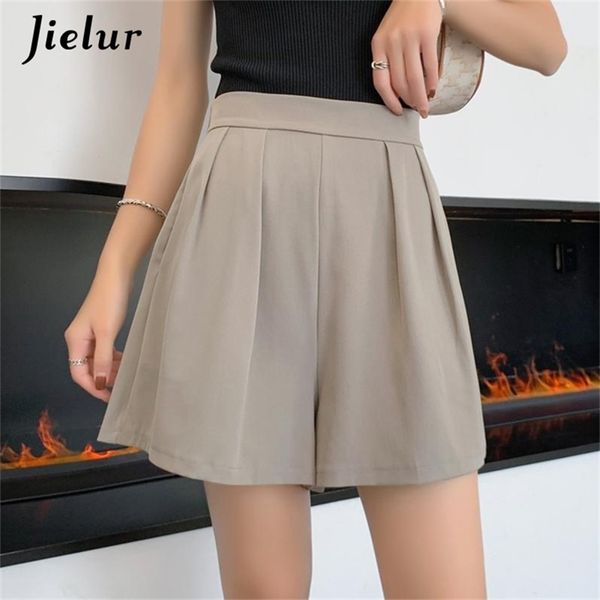 jielur high waist shorts women summer plus size s-2xl loose casual short pleated wide leg cool female white black 210714
jielur high waist shorts women summer plus size s-2xl loose casual short pleated wide leg cool female white black 210714