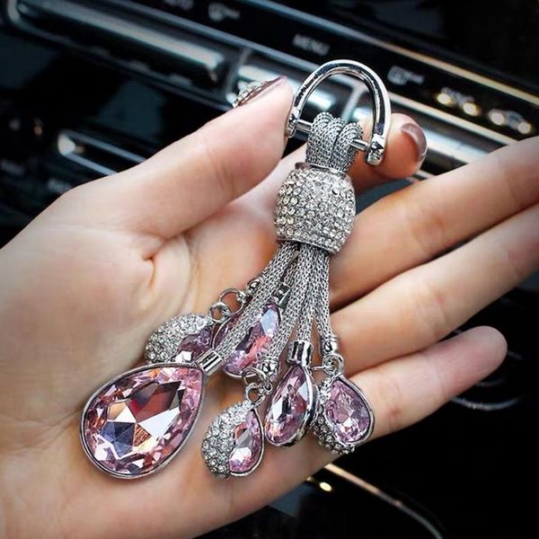 keychains car keychain innovative crystal rhinestone alloy women key pendant interior accessories woman, Silver
keychains car keychain innovative crystal rhinestone alloy women key pendant interior accessories woman, Silver