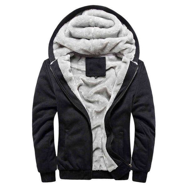 solid color blank winter coat european casual men's sweater baseball suit men's plush warm h1206, Black
solid color blank winter coat european casual men's sweater baseball suit men's plush warm h1206, Black