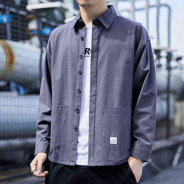 groom shirt shirt men's long sleeve korean fashion handsome casual loose work cloth 100 cotton coat shirt brand top, Black
groom shirt shirt men's long sleeve korean fashion handsome casual loose work cloth 100 cotton coat shirt brand top, Black