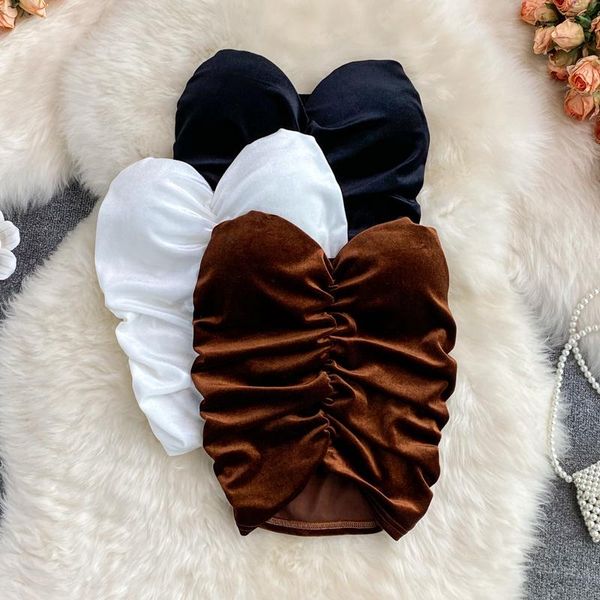 women's tanks & camis tube strapless off shoulder solid color crop sleeveless slim fit tank women for woman, White
women's tanks & camis tube strapless off shoulder solid color crop sleeveless slim fit tank women for woman, White
