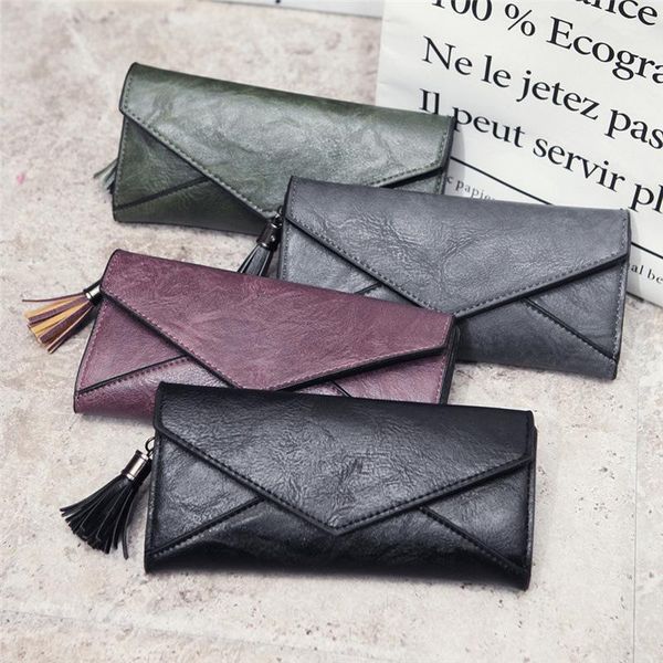 wallets 2021 korean women's wallet long section mother-in-law hold change card holder fashion 3% hasp tassel, Red;black
wallets 2021 korean women's wallet long section mother-in-law hold change card holder fashion 3% hasp tassel, Red;black