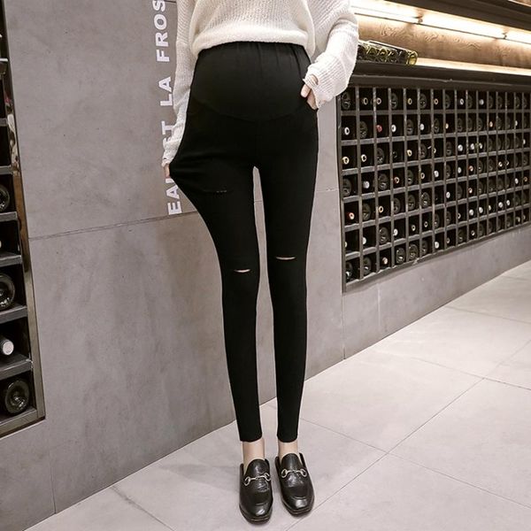 maternity bottoms spring pregnant women pants stretch hole leggings korean fashion abdomen trousers, White
maternity bottoms spring pregnant women pants stretch hole leggings korean fashion abdomen trousers, White