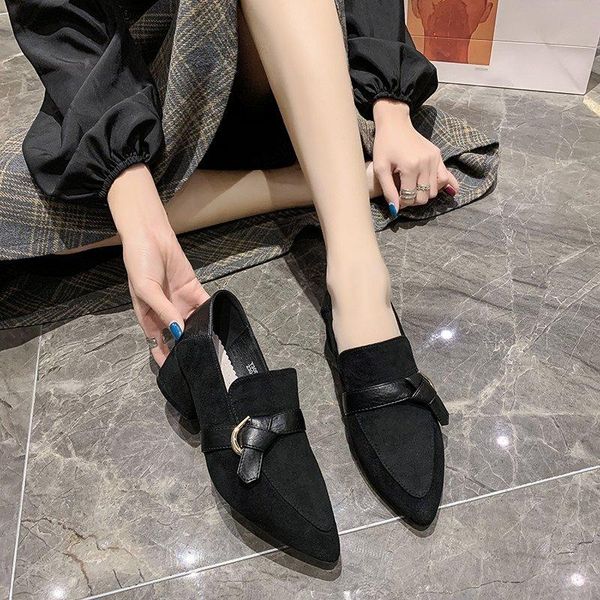 dress shoes spring womenfashion leisure outdoor medium heels pumps woman ladies boat zapatos de mujer, Black
dress shoes spring womenfashion leisure outdoor medium heels pumps woman ladies boat zapatos de mujer, Black